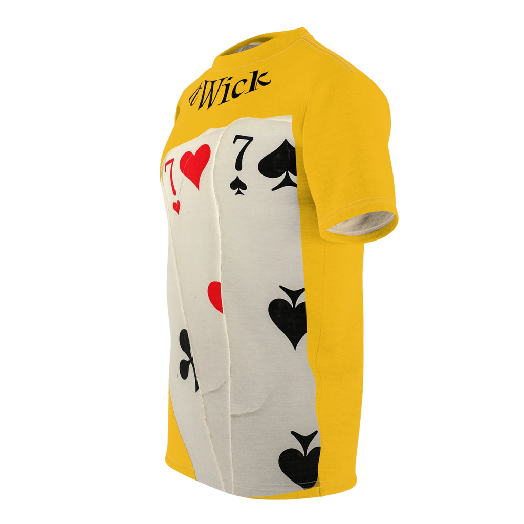 LIT WICK Lucky Seven Playing Cards Tee